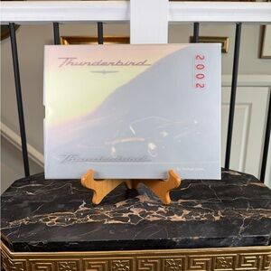 2002 Ford Thunderbird Michael Lamm Hardcover Dustcover Sealer New